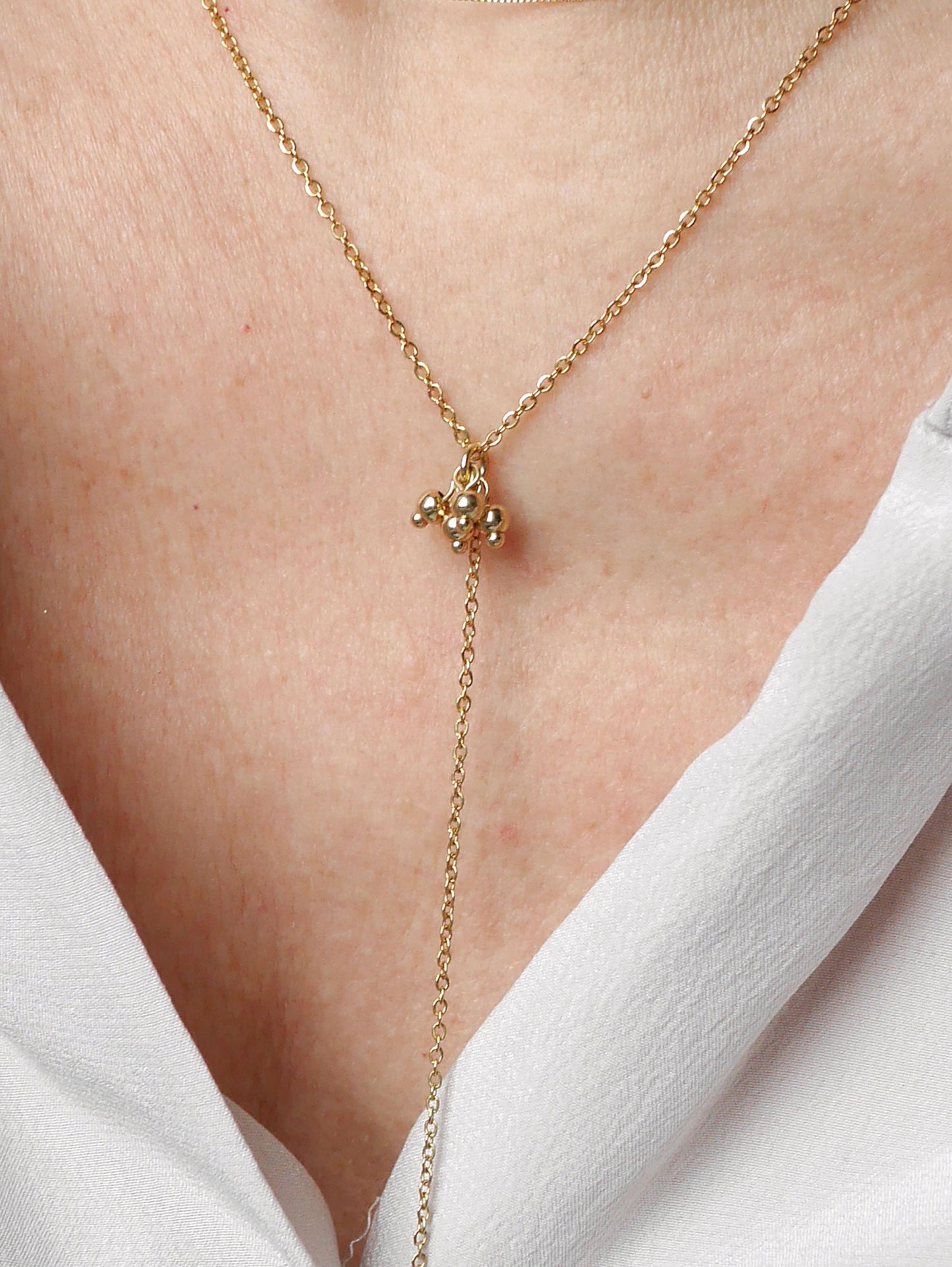 Collier cravate Clochette