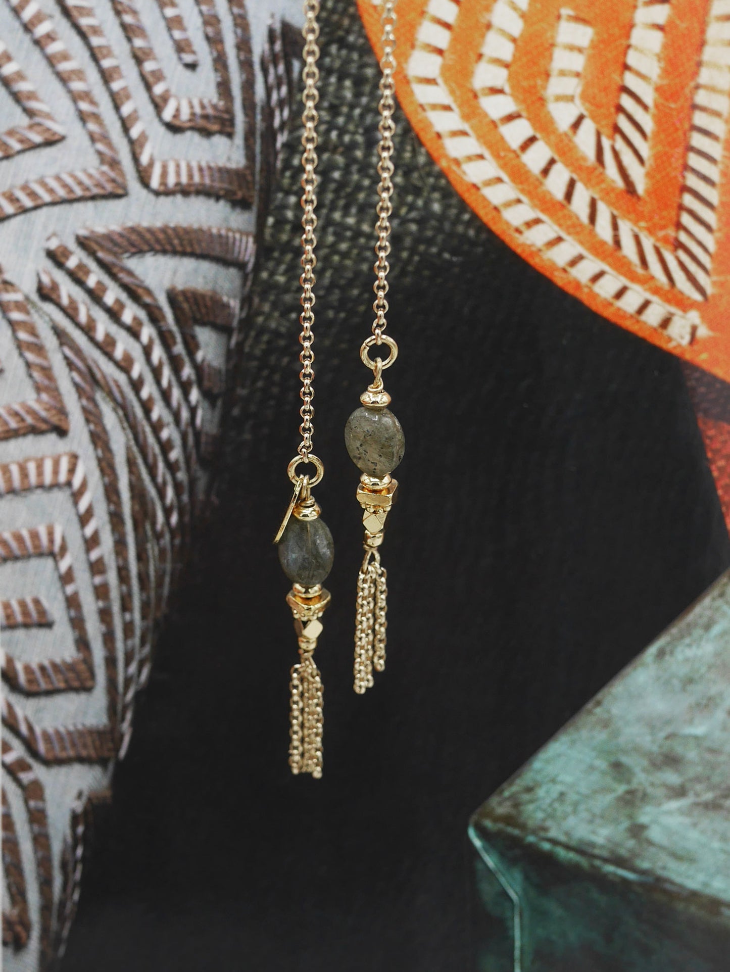 Collier écharpe Ovaline