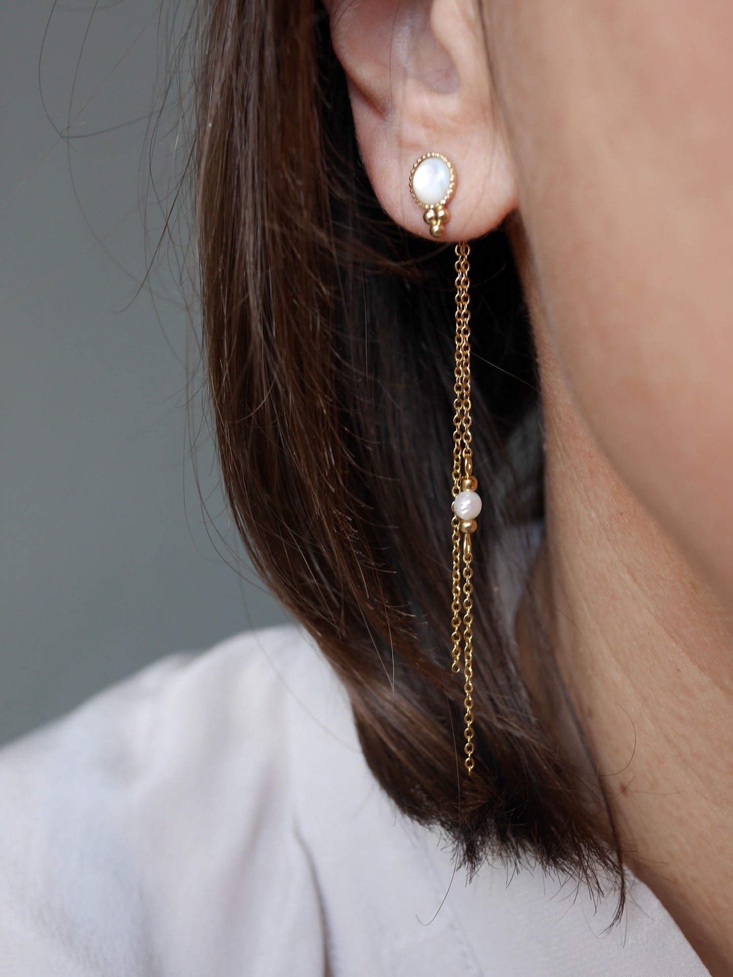 Dos de boucles d'oreilles