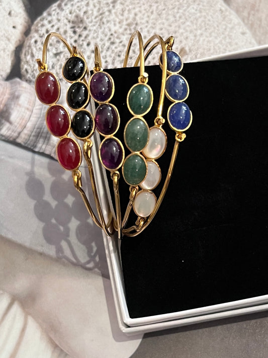 Bracelet jonc oval