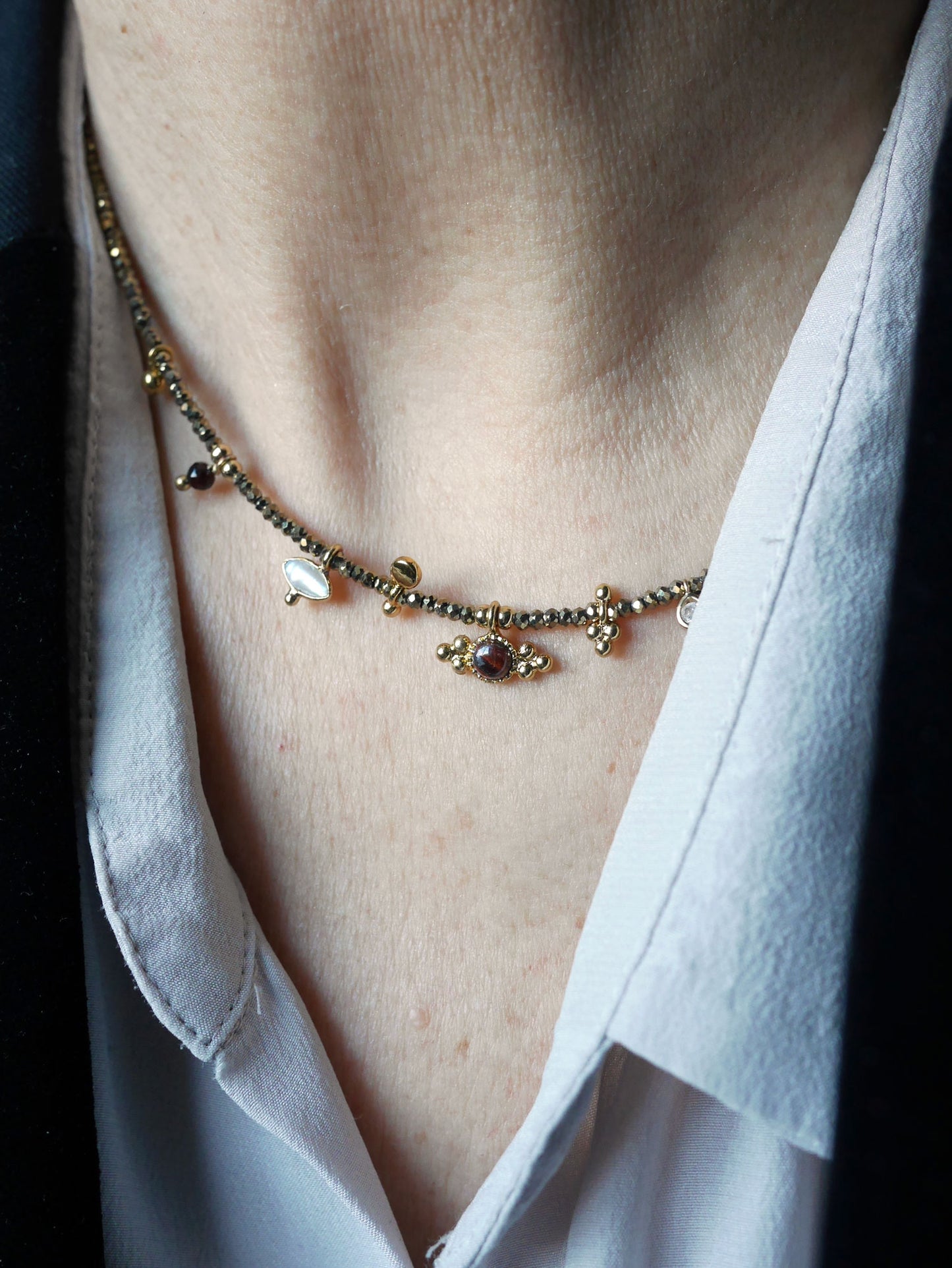 Collier ras de cou Safia