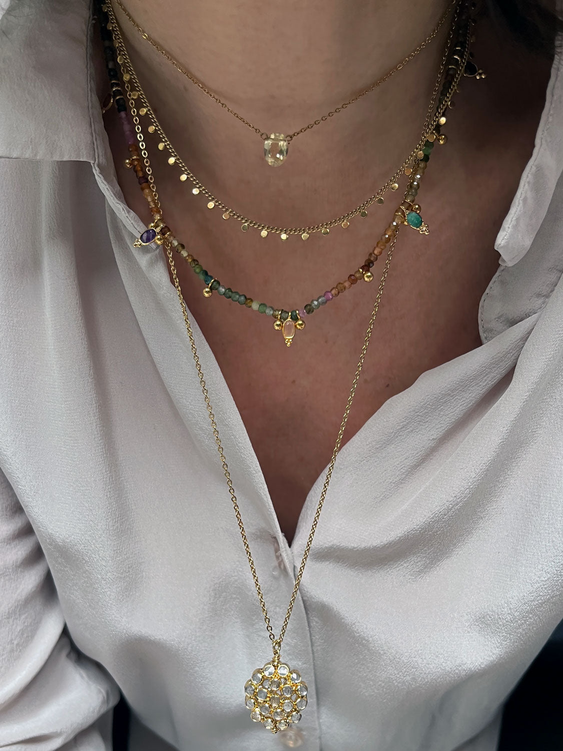 Collier long Ysée