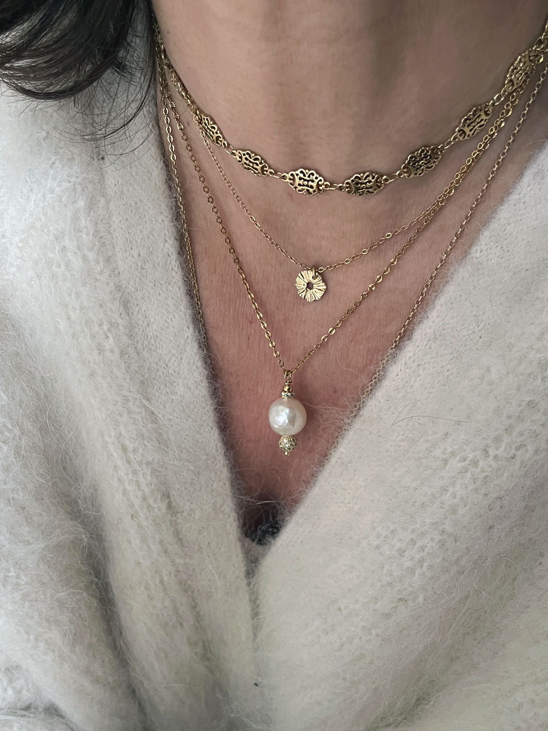 Collier Irina Perle