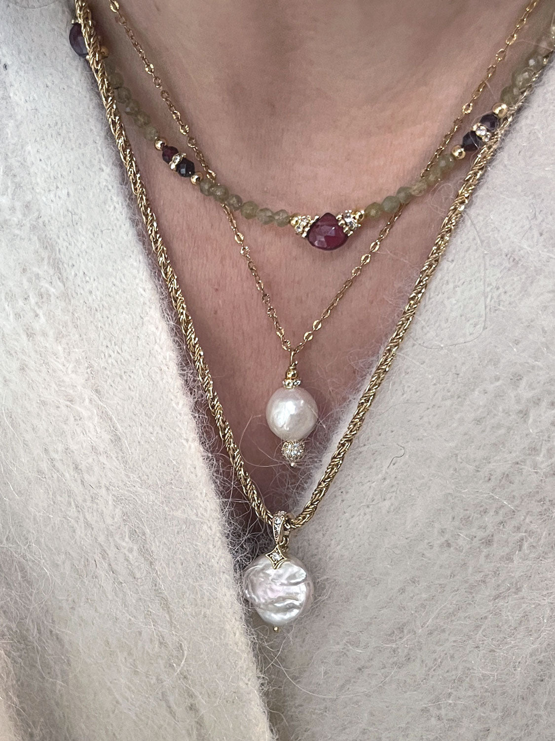 Collier long Joséphine