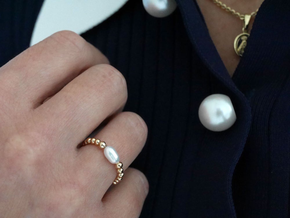 Bague Perle