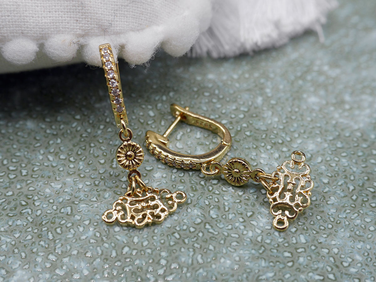 Boucles oreilles courtes Irina