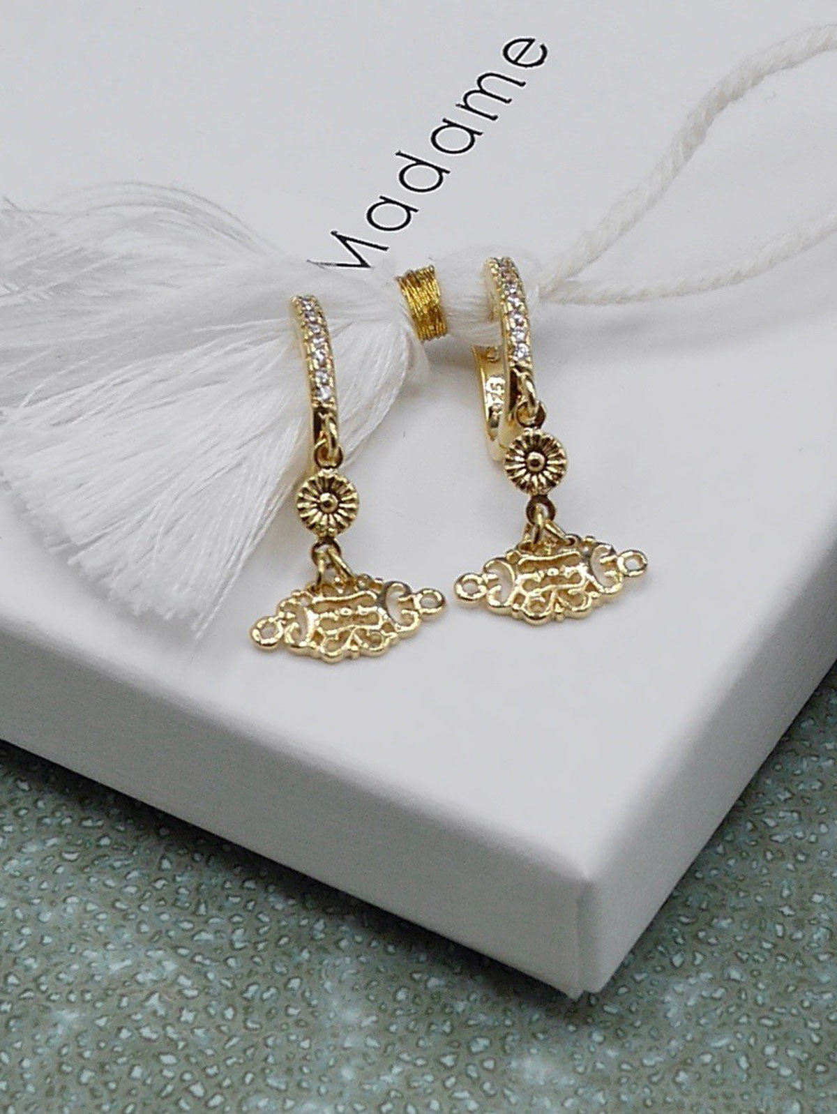 Boucles oreilles courtes Irina