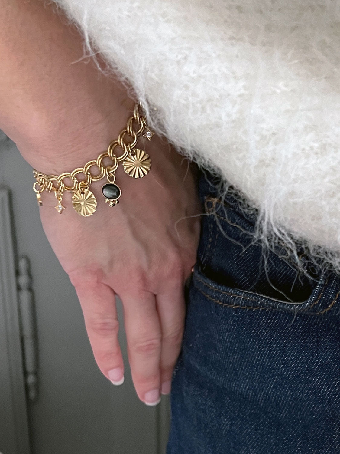 Bracelet maille Nina