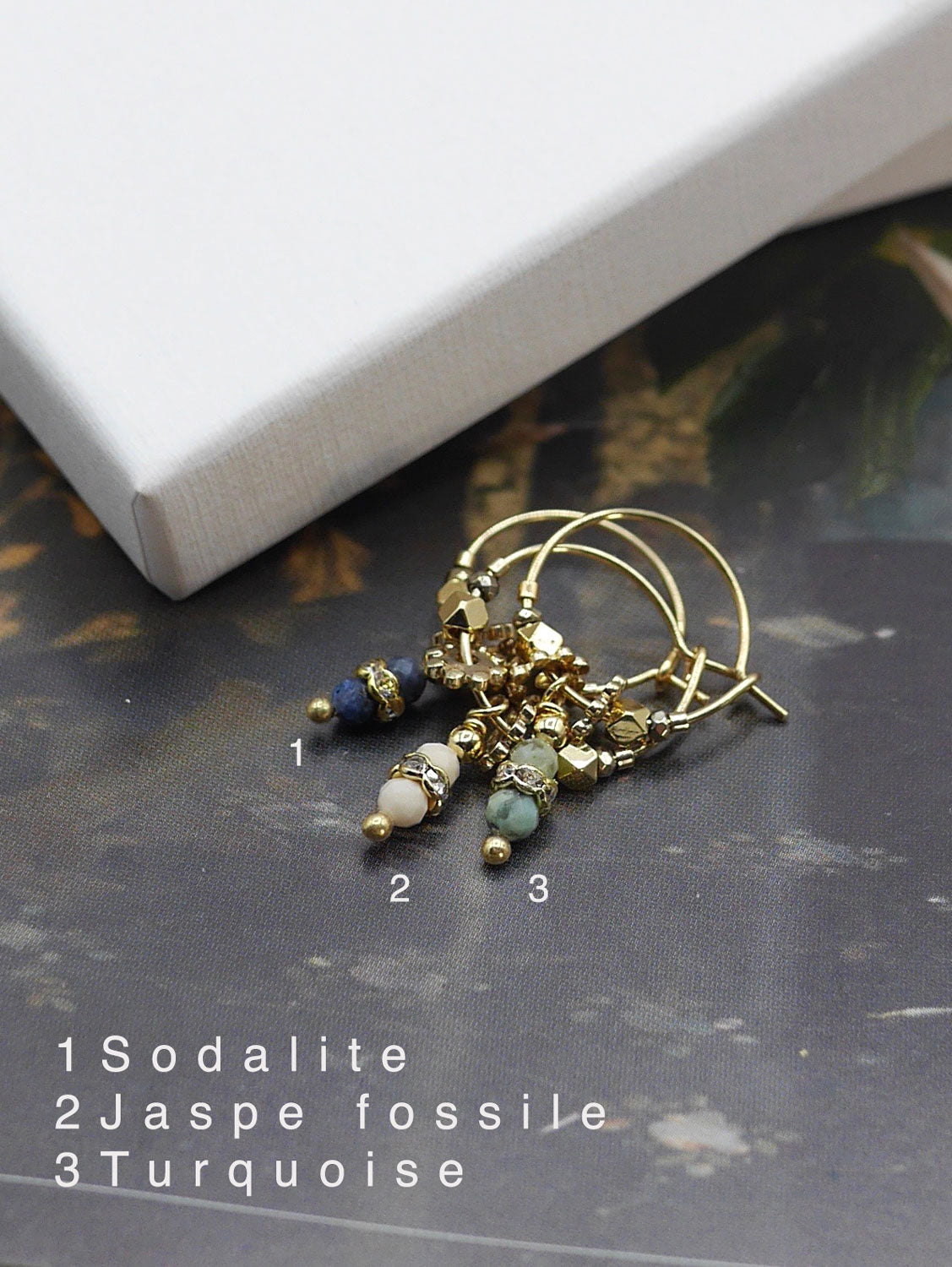 Boucles d'oreilles mini créole Nahla