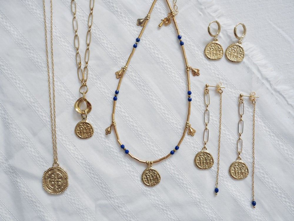 Collier Médaille Fès 6coloris