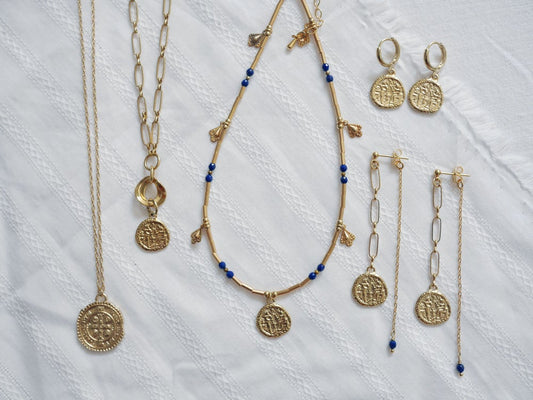 Collier Médaille Fès 6coloris