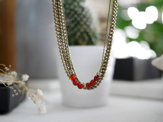 Collier Multi 3 coloris