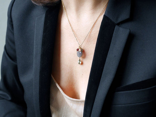 Collier grigri 3 coloris