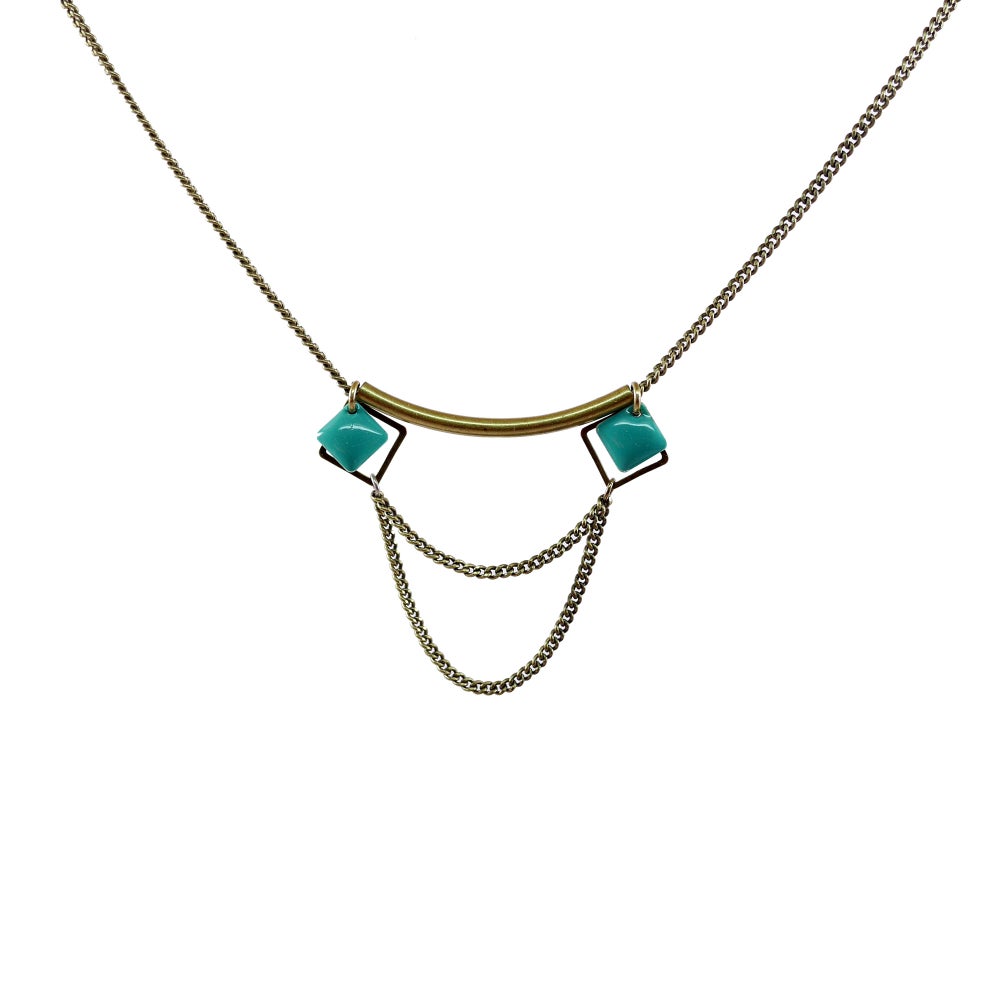 Collier Square 5 coloris