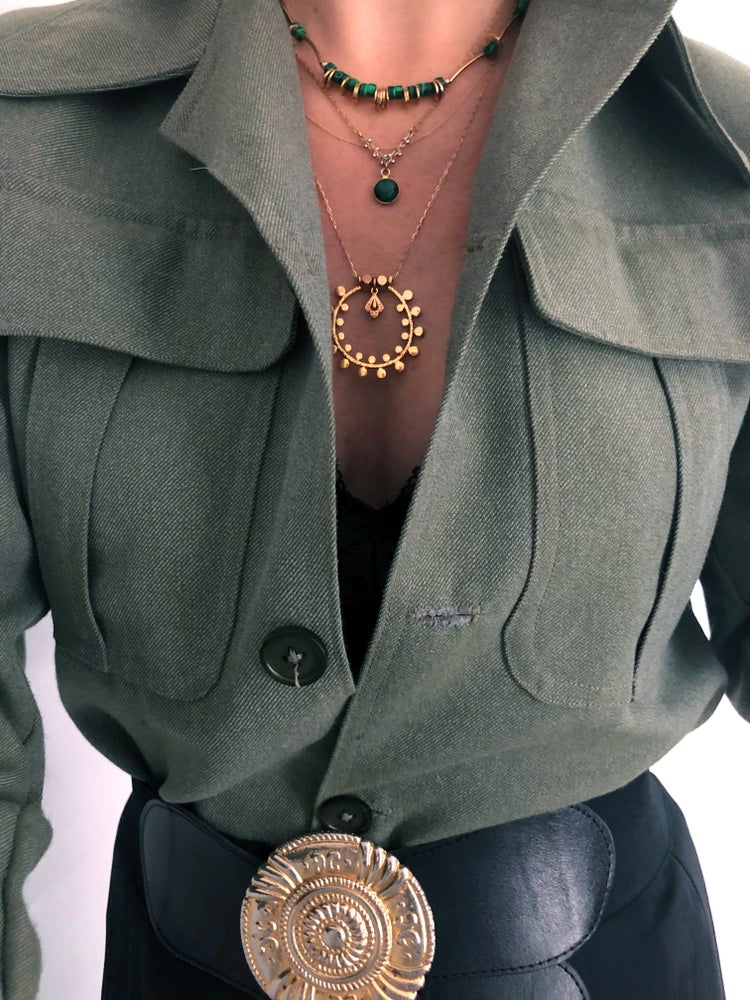 collier artisanal original créateur marque française