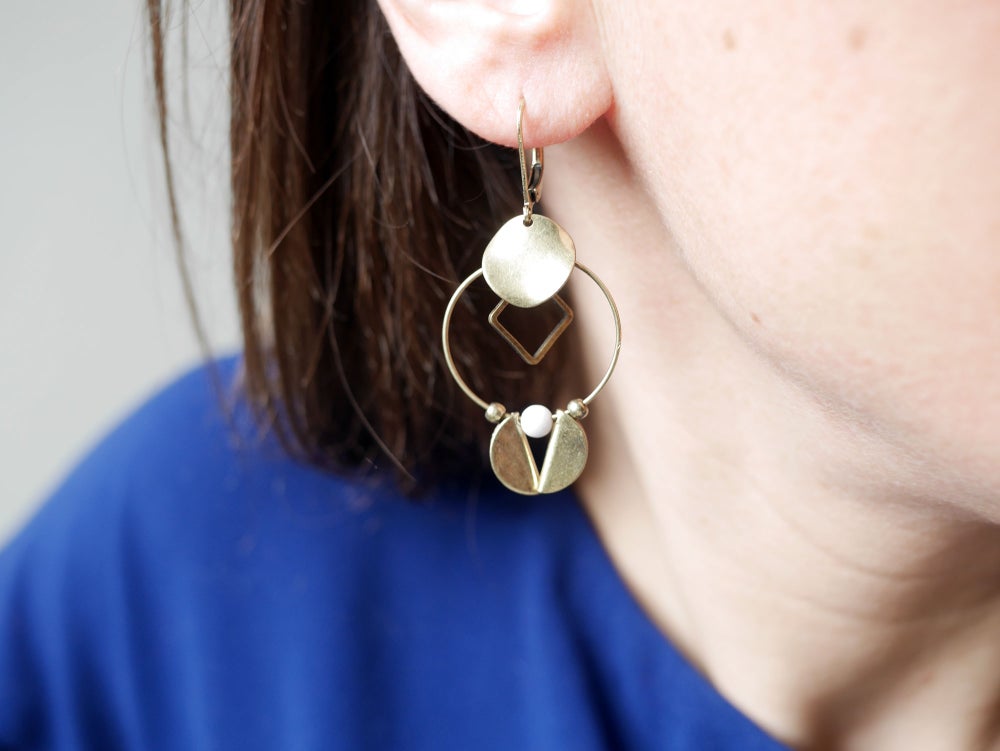 Boucles Oreilles créoles Sahara PM 8 coloris