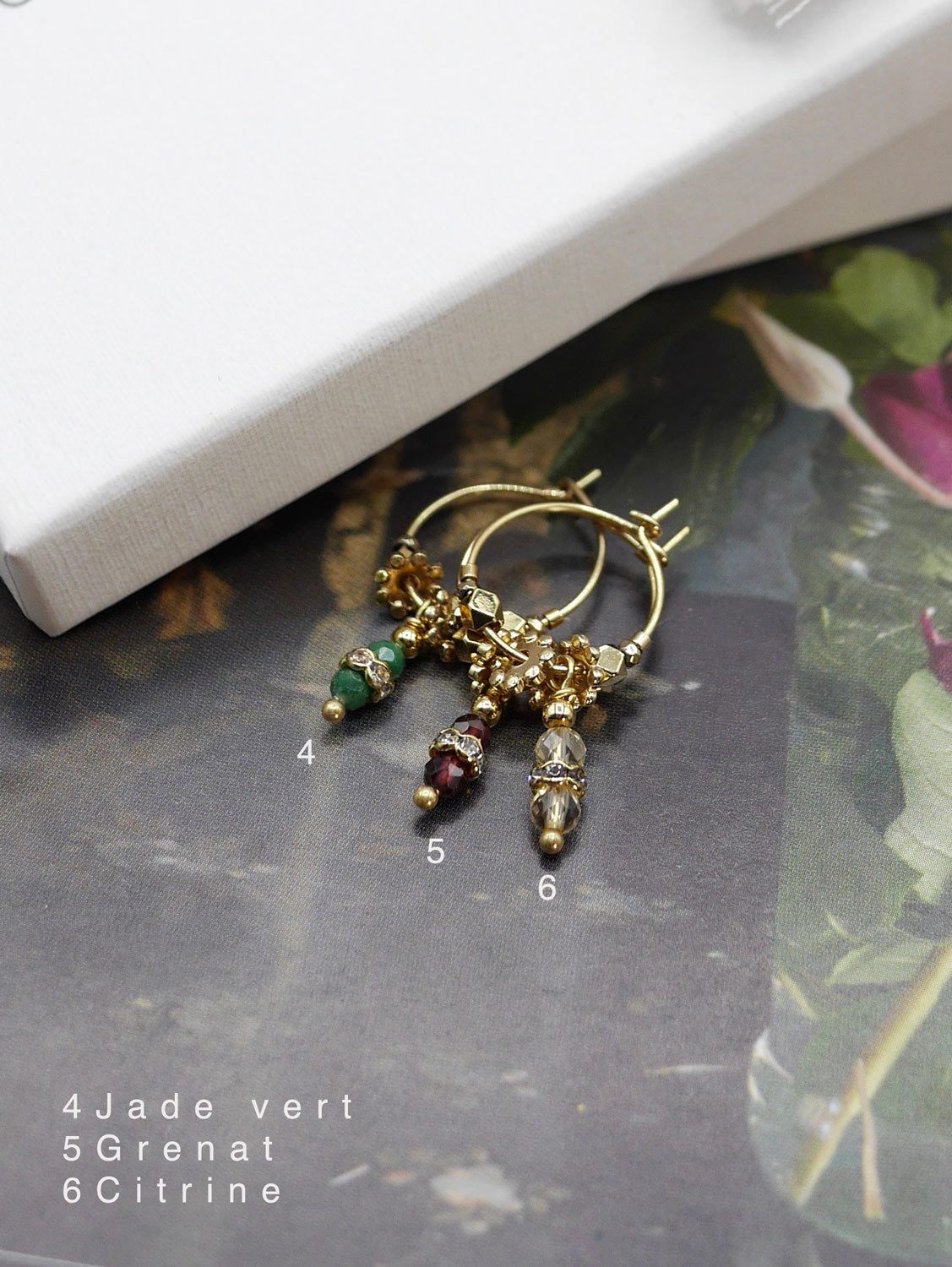 Boucles d'oreilles mini créole Nahla