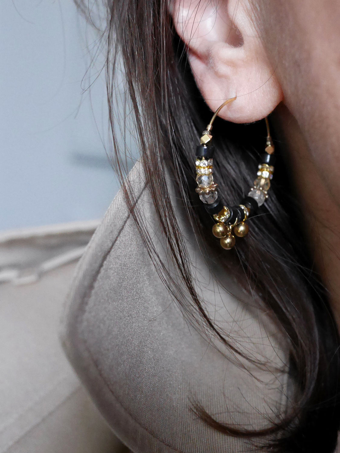 Grande créole Hamsa