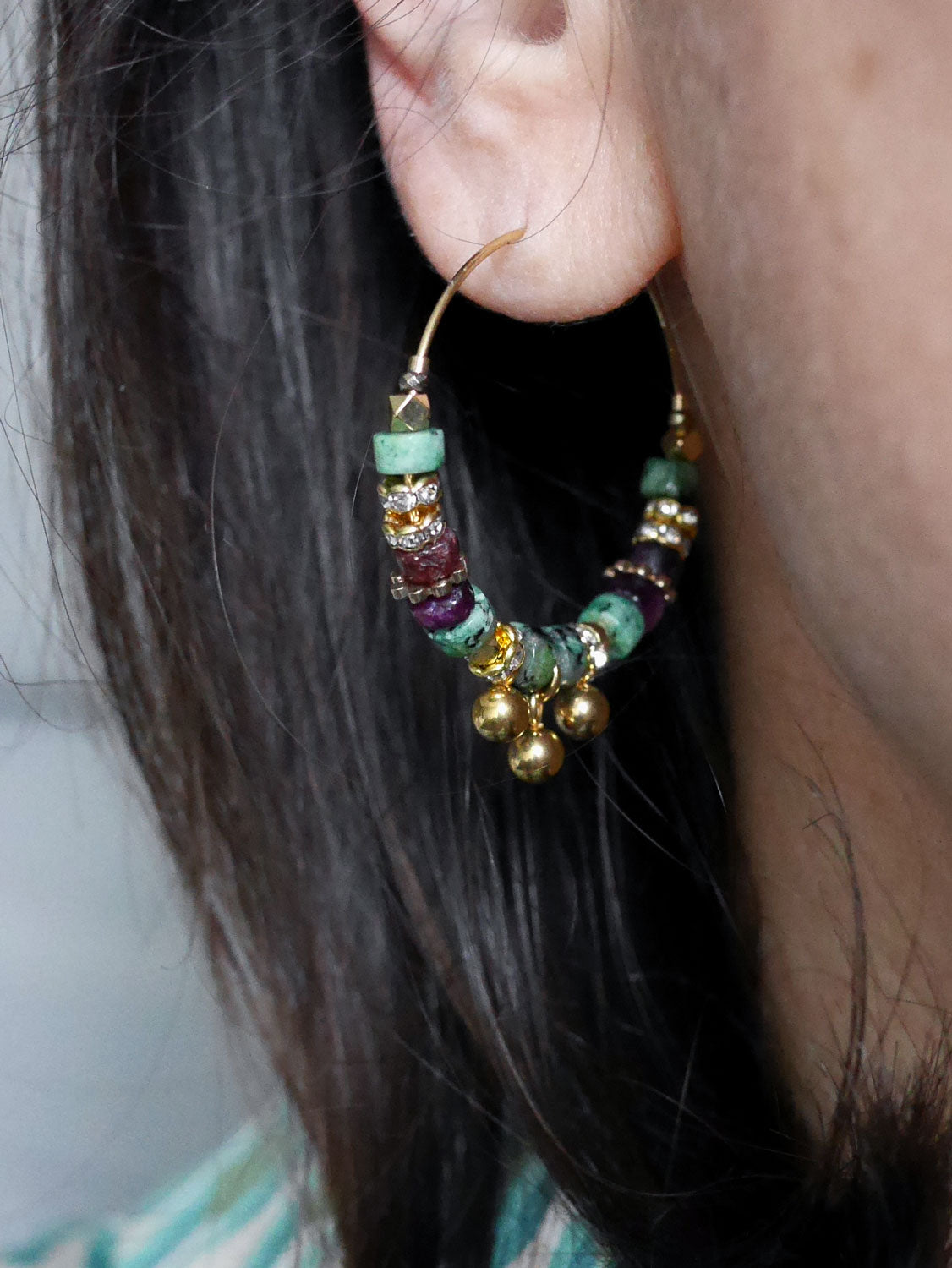 Grande créole Hamsa