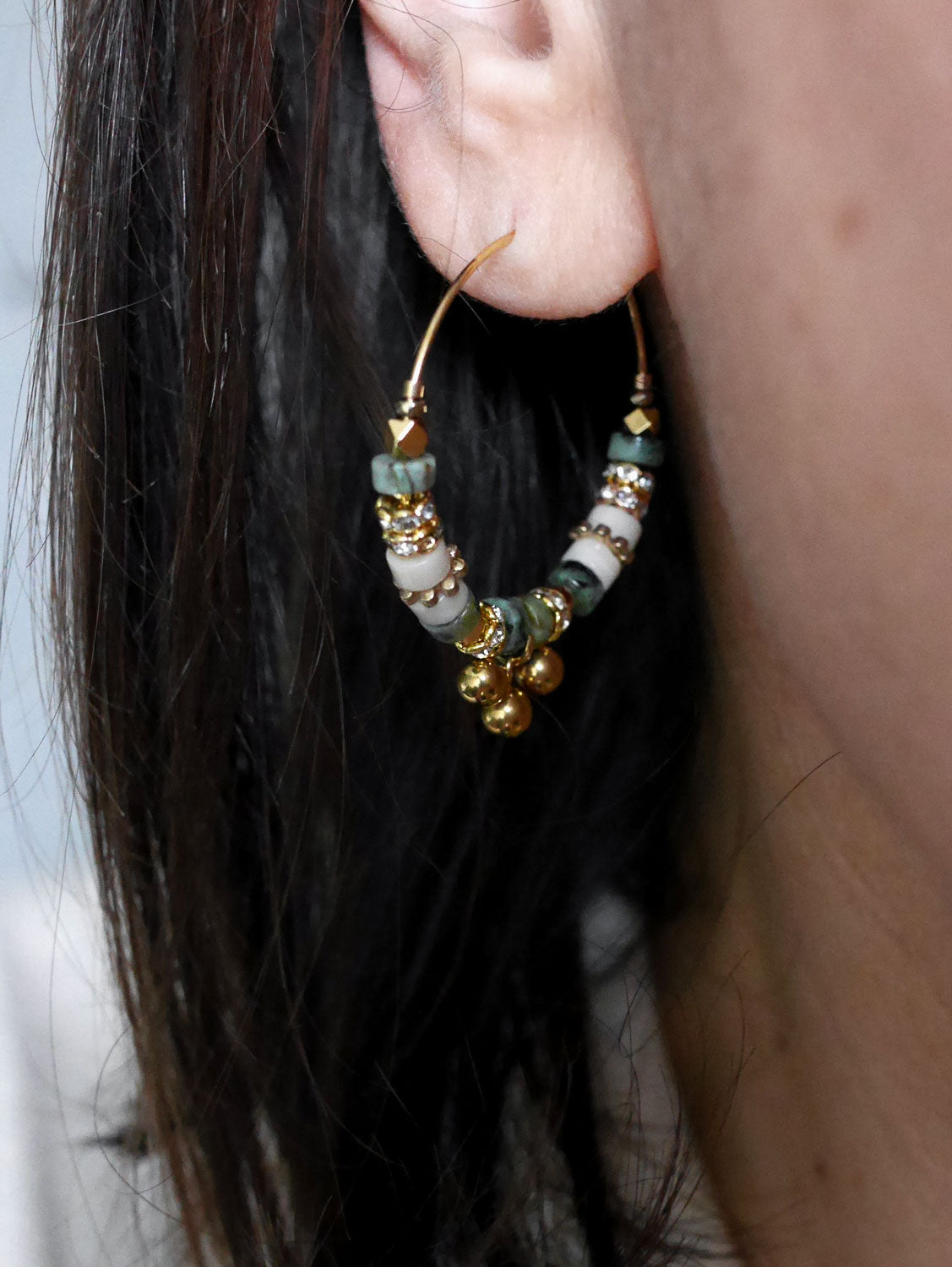 Grande créole Hamsa