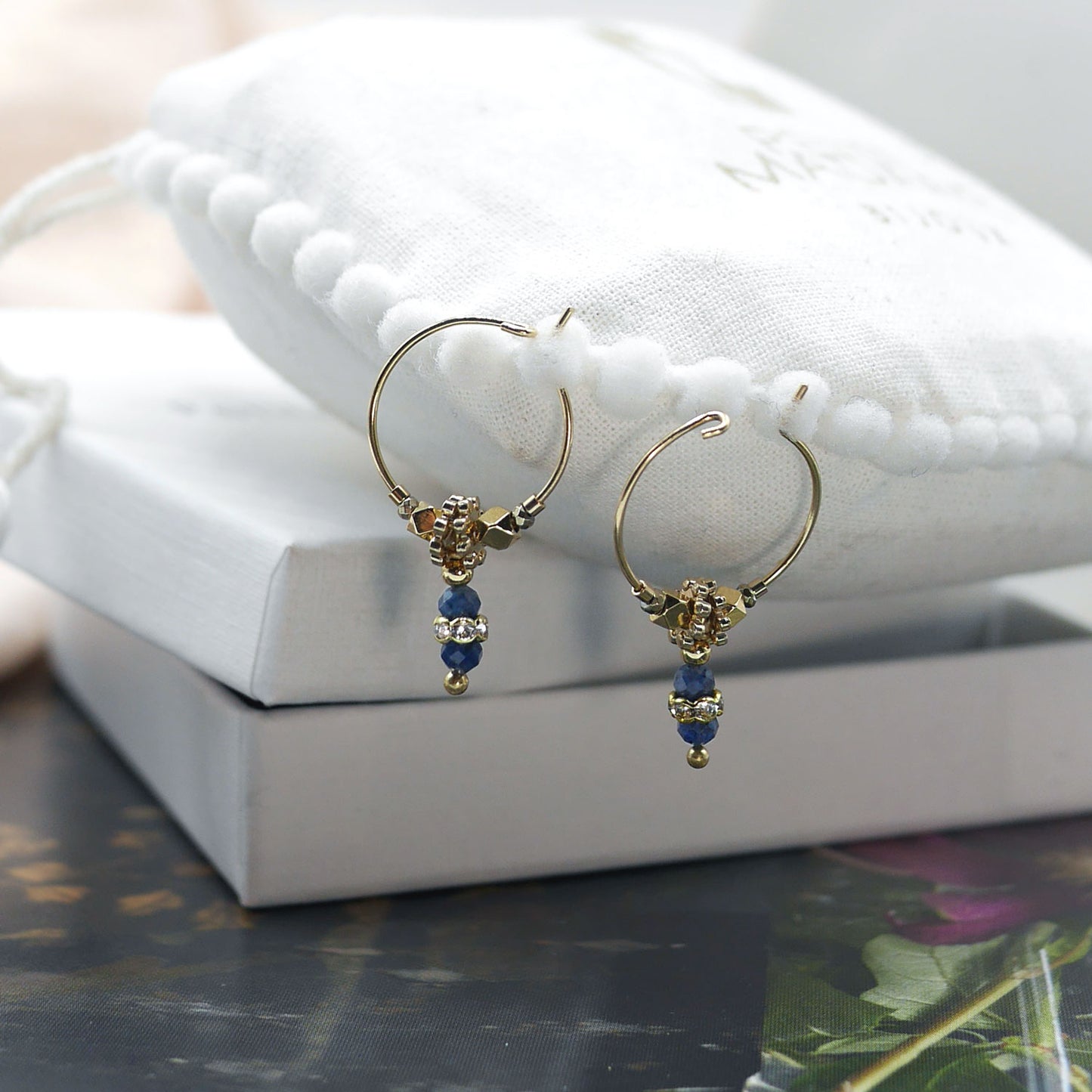 Boucles d'oreilles mini créole Nahla