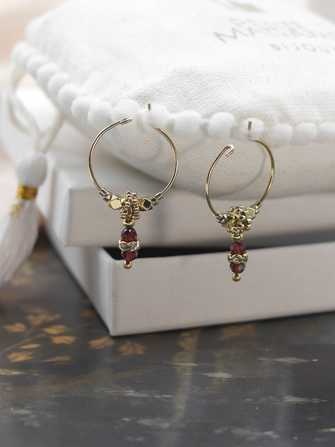 Boucles d'oreilles mini créole Nahla