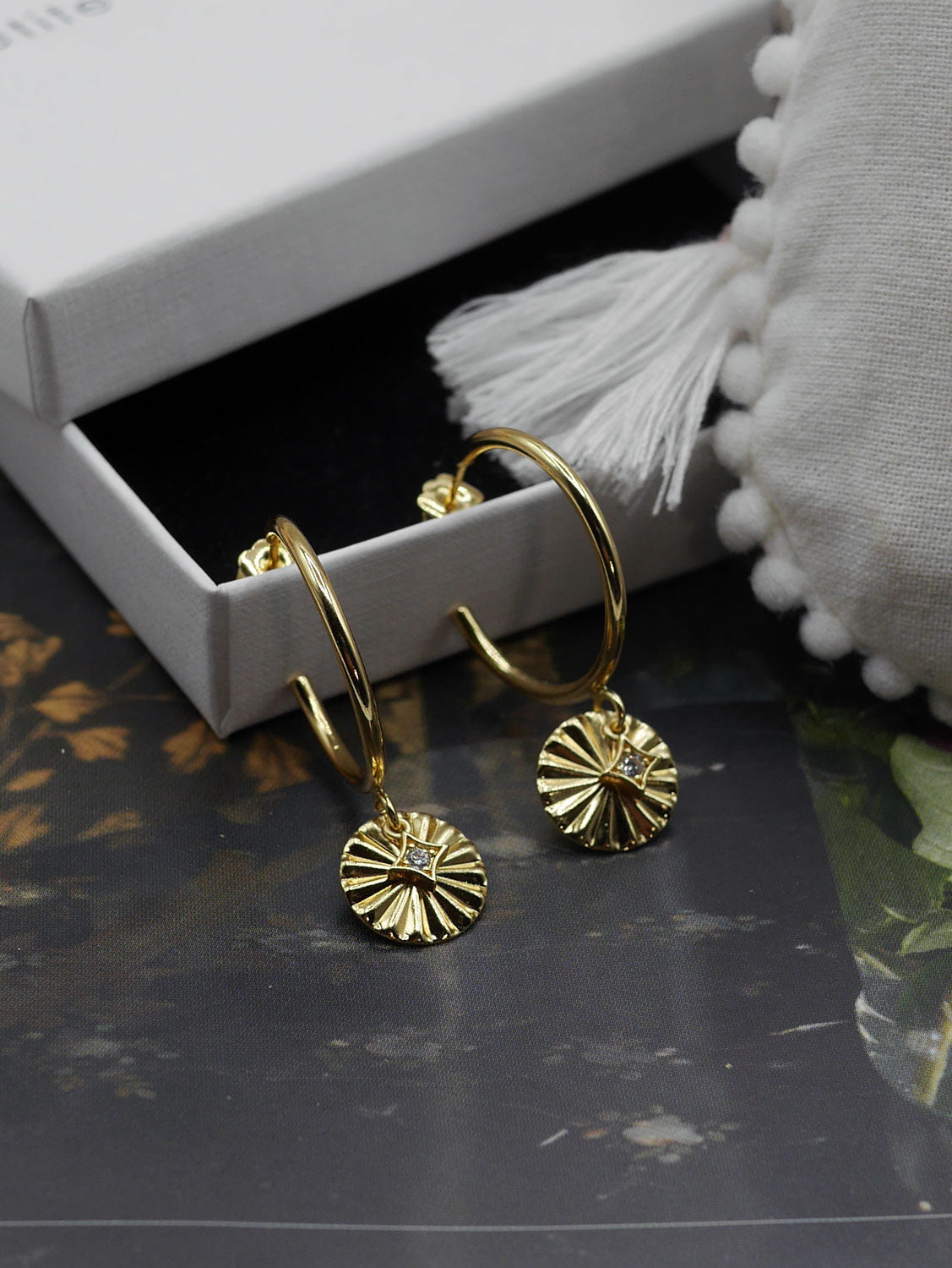 Boucles d'oreilles créole Céleste