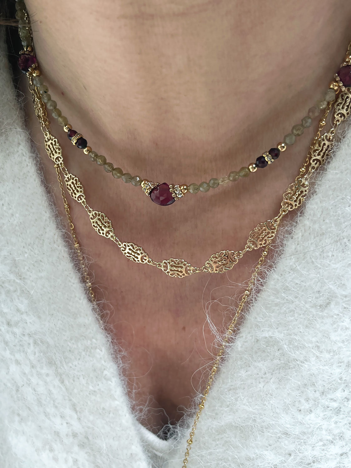 Collier Irina maille