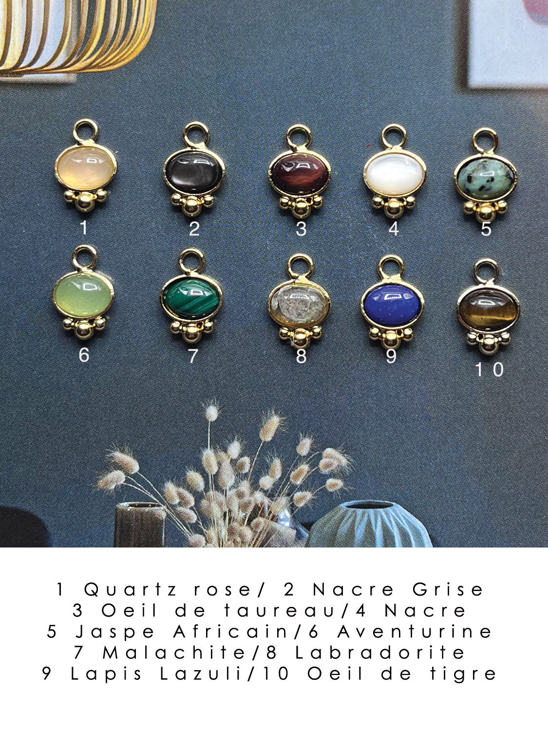 Boucles d'oreilles mini créole Nina longue