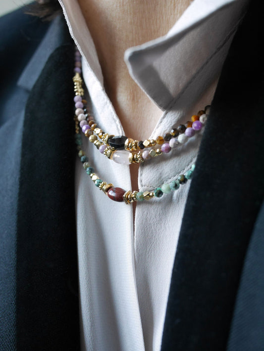 Bijoux artisanaux en pierres naturelles selon personnalité — Petite Madame Guérande