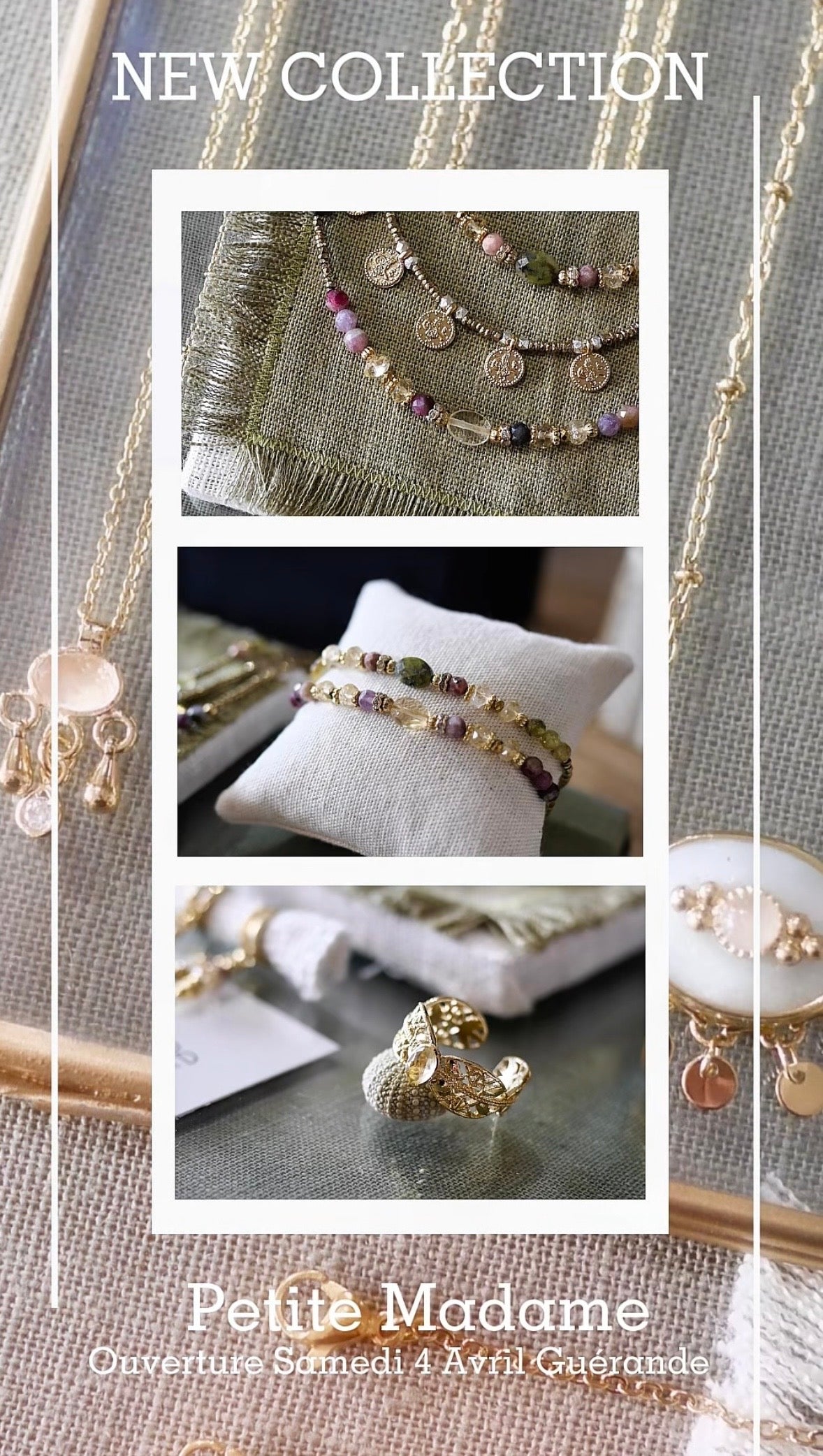 Charger la vidéo : bijoux artisanaux en pierres naturelles