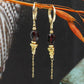 Boucles oreilles dormeuse Ovaline
