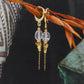 Boucles oreilles dormeuse Ovaline