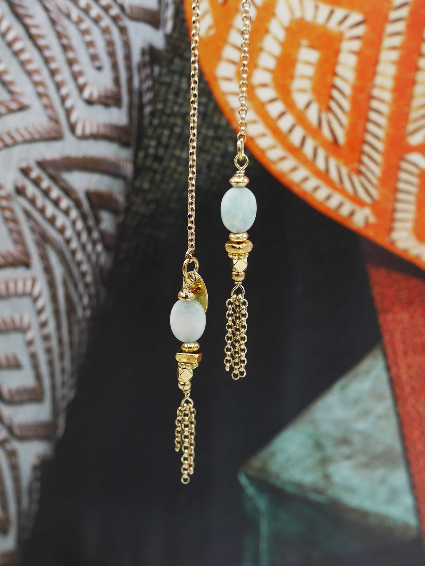 Collier écharpe Ovaline