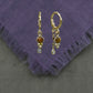 Mini créole Safia - boucles d'oreilles légères sans nickel, faites main à Guérande