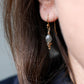 Crochets d'oreilles en Labradorite