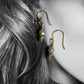 Crochets d'oreilles en Labradorite