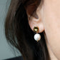 Boucles oreilles puce Jeanne