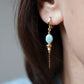 Boucles oreilles dormeuse Ovaline