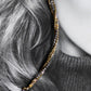 Bracelet multi rangs en Pyrite