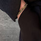 Bracelet multi rangs en Pyrite