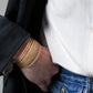Bracelet jonc multi rang