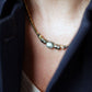 Collier ras de cou en pierre Pyrite - Météore