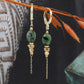 Boucles oreilles dormeuse Ovaline