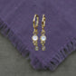 Mini créole Safia - boucles d'oreilles légères sans nickel, faites main à Guérande