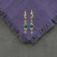 Mini créole Safia - boucles d'oreilles légères sans nickel, faites main à Guérande