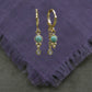 Mini créole Safia - boucles d'oreilles légères sans nickel, faites main à Guérande