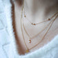 Collier perle d 'eau douce 3 Rangs